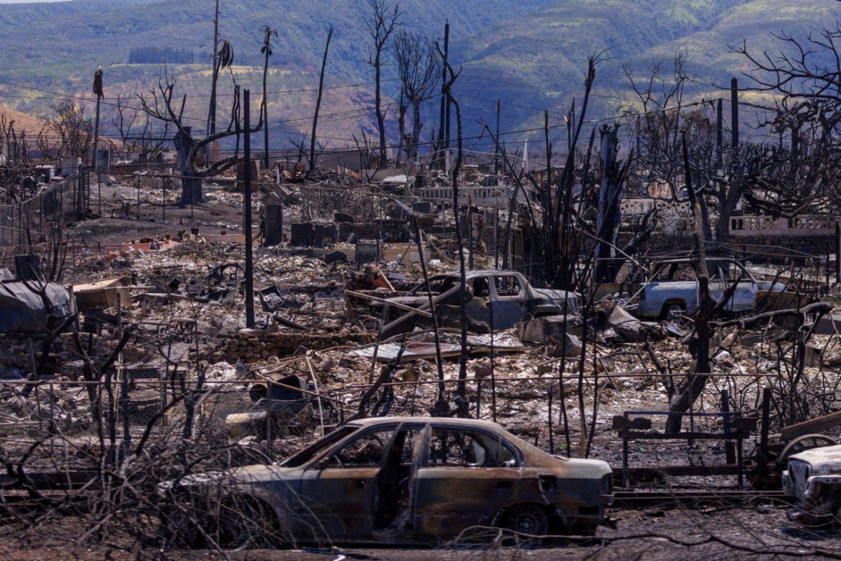 H φωτιά που σάρωσε το Μάουι της Χαβάης το 2023 είχε μακροπρόθεσμες επιπτώσεις για τους κατοίκους (Reuters)