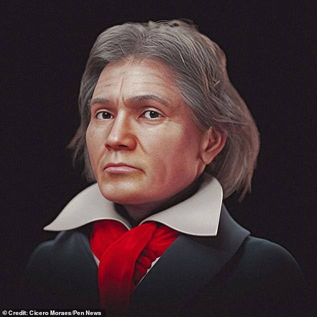 A scientific reconstruction of his face has revealed what he actually looked like – and it seems he really did look that grumpy