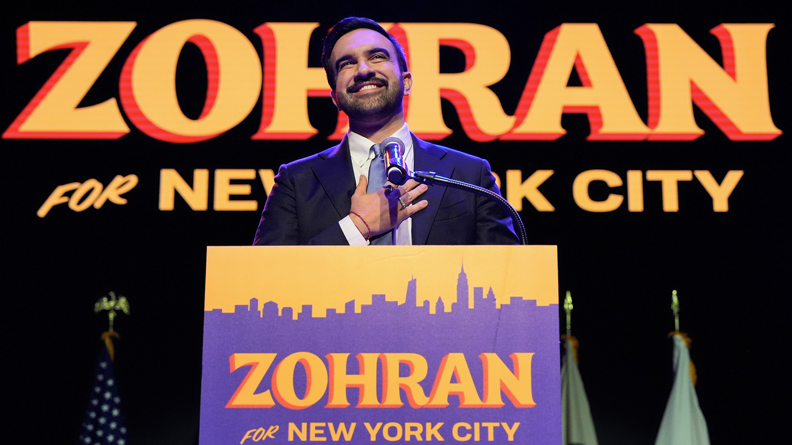 ΗΠΑ: Ο υποψήφιος των Δημοκρατικών, Ζοχράν Μαμντάνι, εξελέγη δήμαρχος της Νέας Υόρκης